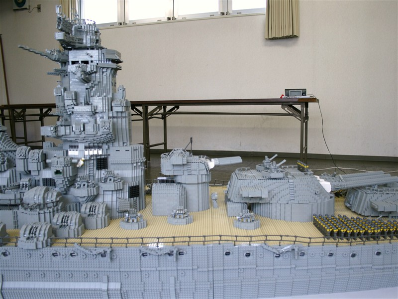 Illustration for article titled Lego Battleship Yamato Is Biggest Lego Ship Ever